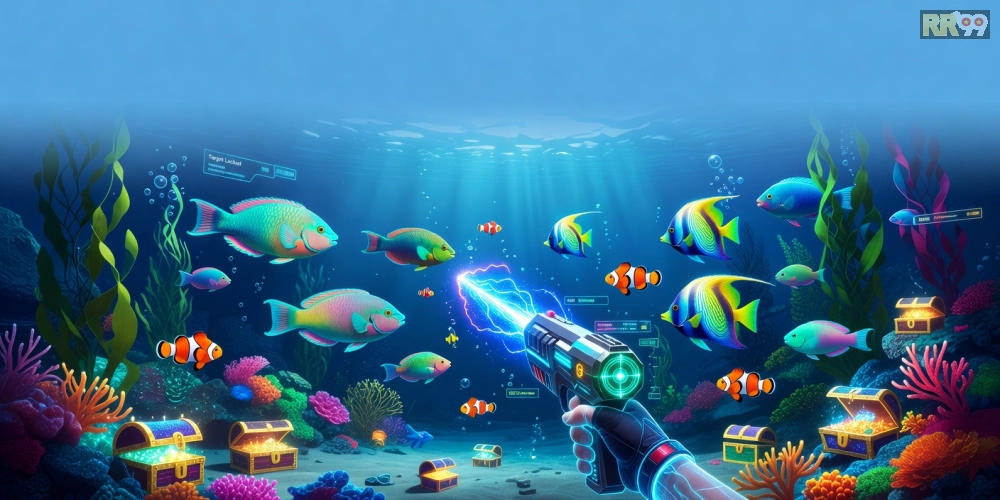 Khám phá khái niệm game bắn cá online rr99 với hình ảnh minh họa sinh động đại dương