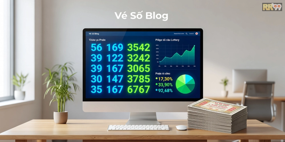 Hình minh họa khái niệm xổ số minh ngọc rr99 với giao diện hiện đại và dữ liệu thời gian thực